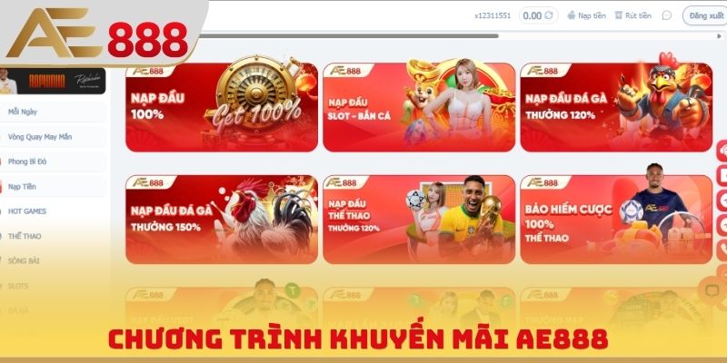 Chương trình khuyến mãi AE888